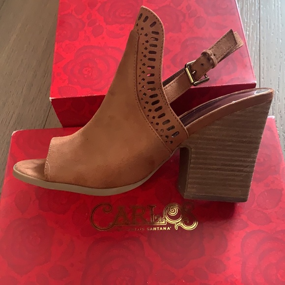 Open toe, chunky heel sandales - Picture 2 of 2